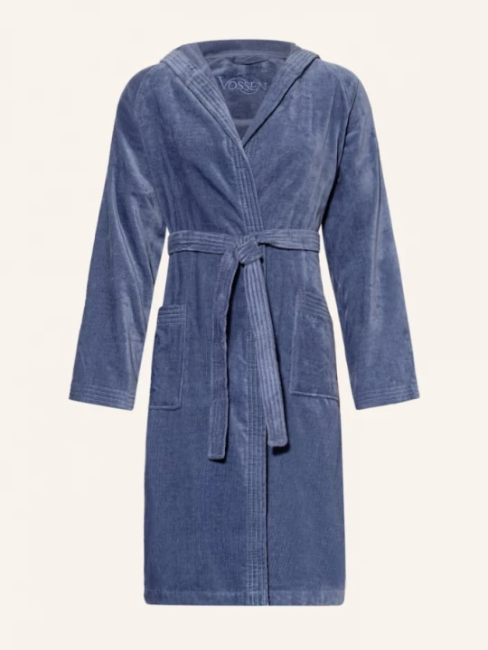 Obrázek produktu Vossen Župan Unisex Texas S Kapucí modrá