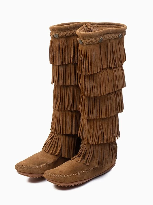 Obrázek produktu Vysoká obuv Minnetonka hnědá