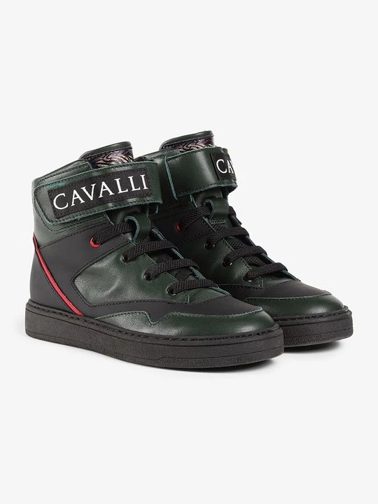 Obrázek produktu Vysoké tenisky Roberto Cavalli zelená