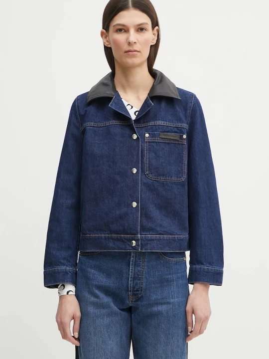 Obrázek produktu Wales Bonner Bunda Wales Bonner Sea Denim námořnická modř