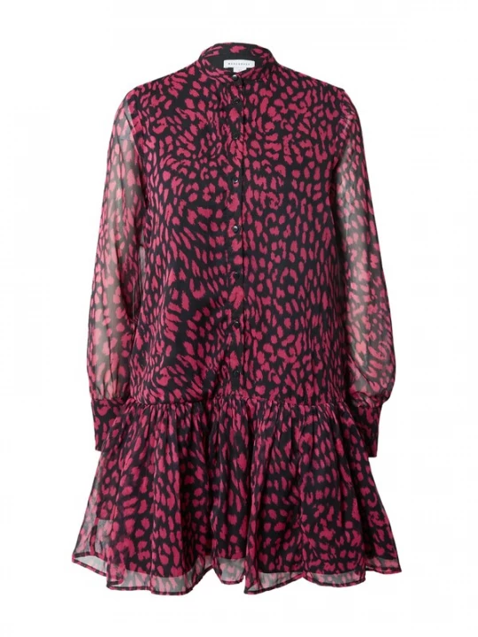 Obrázek produktu Warehouse Košilové šaty pink / černá