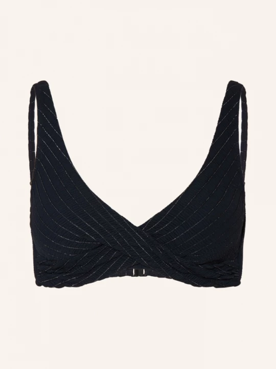 Obrázek produktu Watercult Bustierové Bikiny Afterlight S Třpytivou Přízí černá / stříbrná