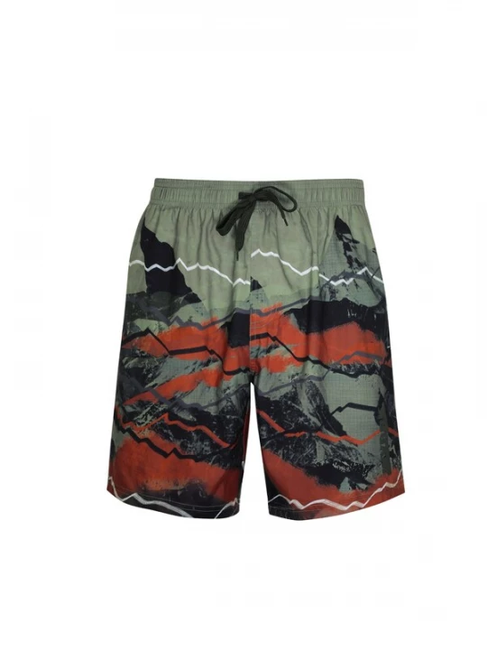 Obrázek produktu wavebreaker Plavecké šortky khaki / jasně červená / černá