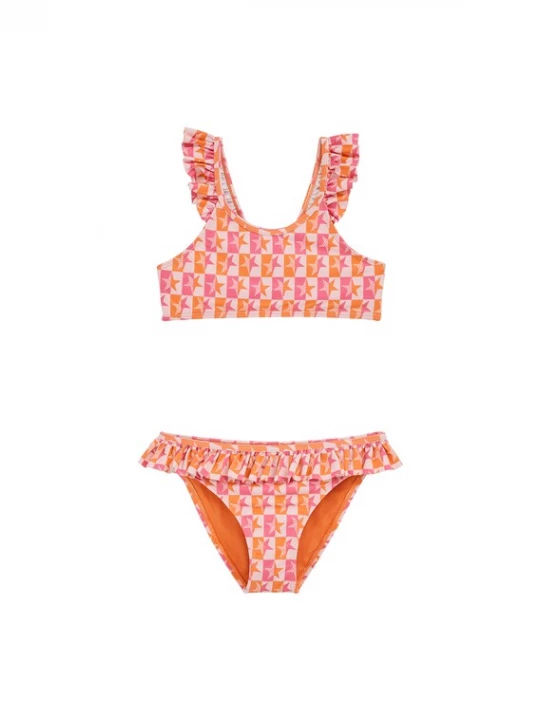 Obrázek produktu WE Fashion Bikiny oranžová / pink