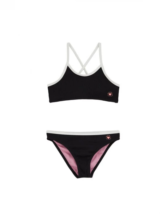 Obrázek produktu WE Fashion Bikiny pink / černá / bílá