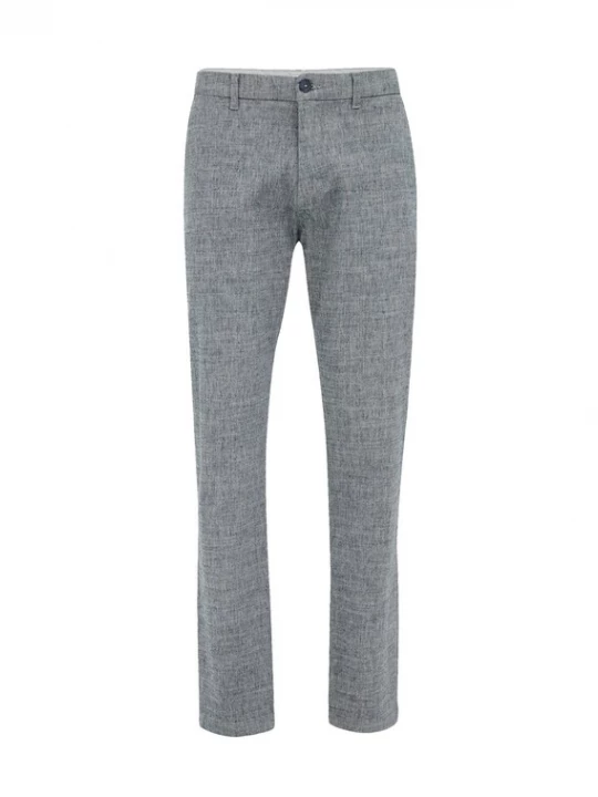 Obrázek produktu WE Fashion Chino kalhoty  modrý melír