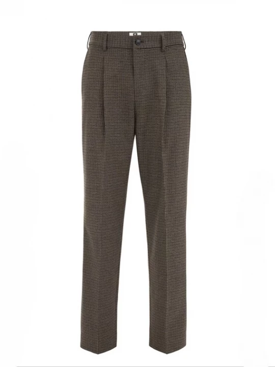 Obrázek produktu WE Fashion Kalhoty béžová / hnědá / šedá