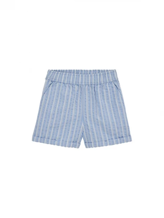Obrázek produktu WE Fashion Kalhoty modrá / bílá
