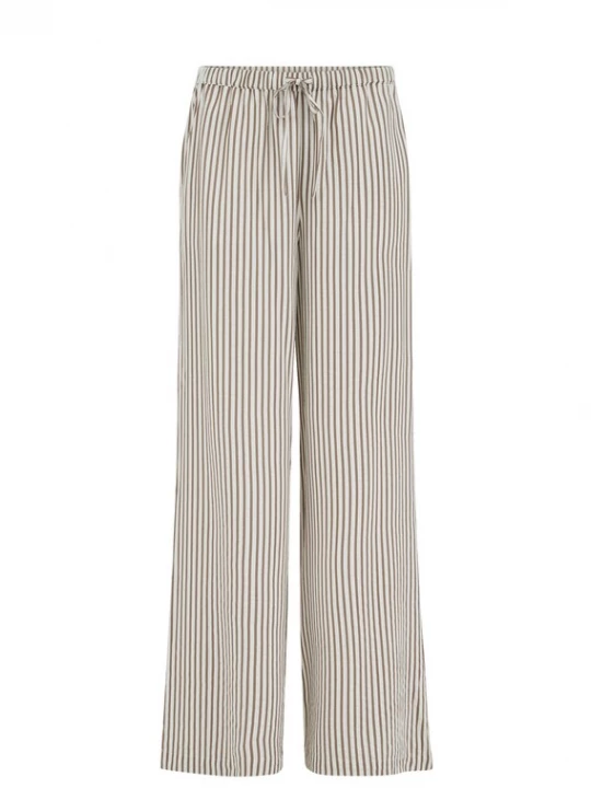 Obrázek produktu WE Fashion Kalhoty olivová / bílá