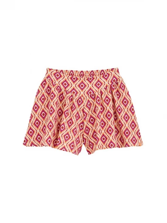 Obrázek produktu WE Fashion Kalhoty oranžová / červená / bílá