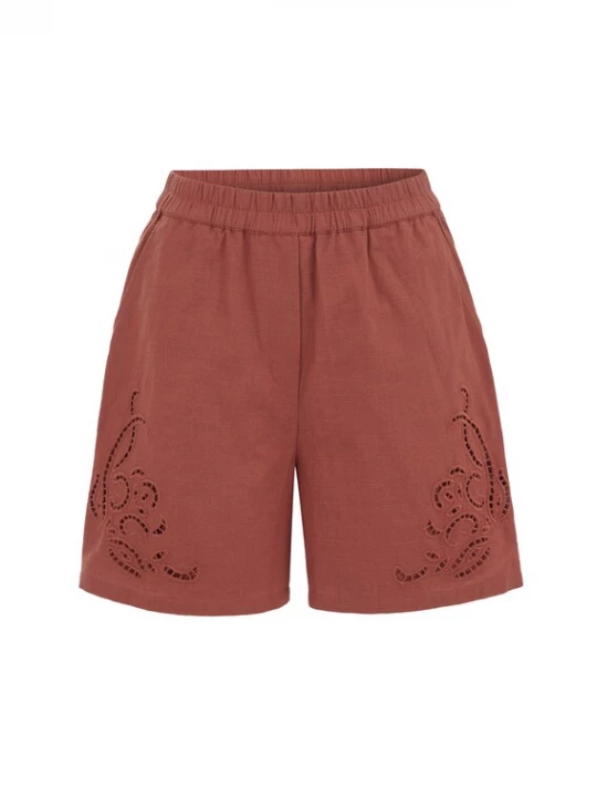 Obrázek produktu WE Fashion Kalhoty rezavě hnědá