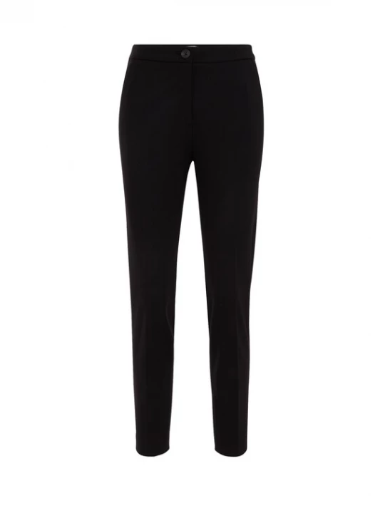 Obrázek produktu WE Fashion Kalhoty s puky  černá