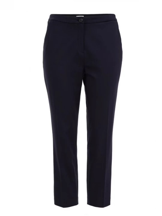 Obrázek produktu WE Fashion Kalhoty s puky  námořnická modř