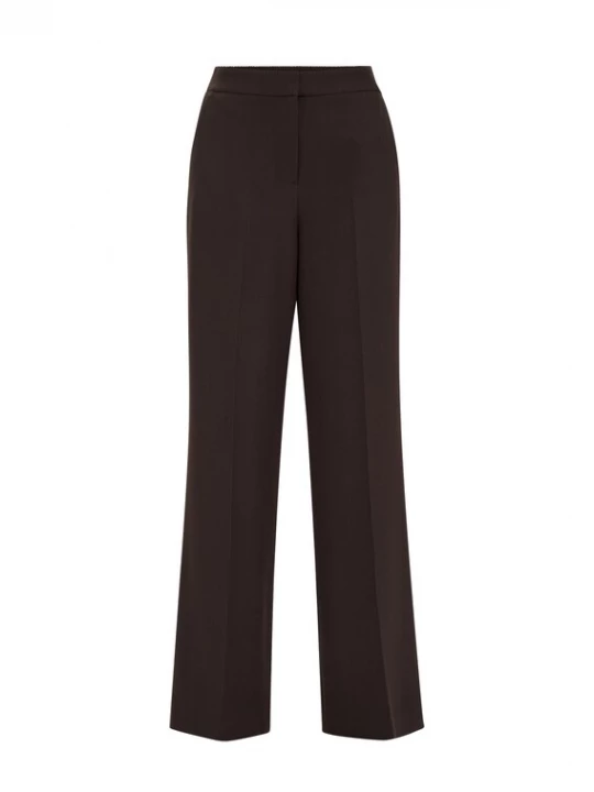 Obrázek produktu WE Fashion Kalhoty s puky tmavě hnědá