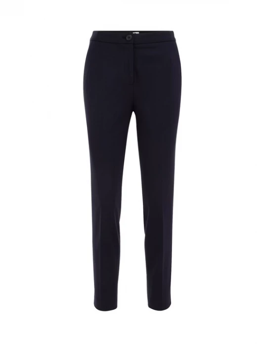 Obrázek produktu WE Fashion Kalhoty s puky  tmavě modrá
