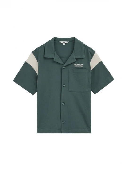Obrázek produktu WE Fashion Košile petrolejová / bílá