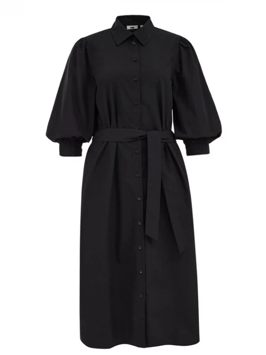 Obrázek produktu WE Fashion Košilové šaty černá