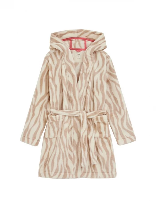 Obrázek produktu WE Fashion Koupací plášť béžová / bílá