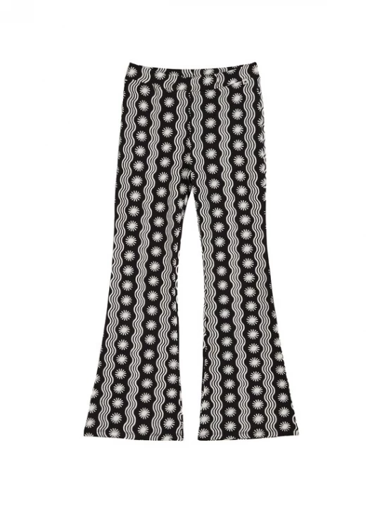 Obrázek produktu WE Fashion Legíny černá / bílá