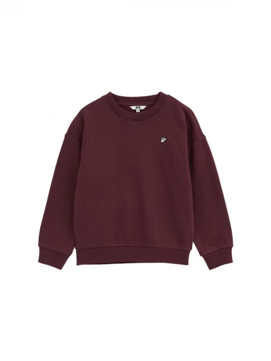 Obrázek produktu WE Fashion Mikina burgundská červeň