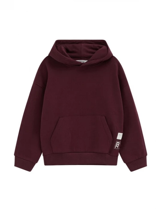 Obrázek produktu WE Fashion Mikina burgundská červeň