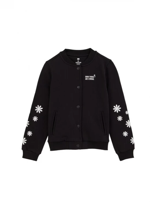 Obrázek produktu WE Fashion Mikina černá / bílá
