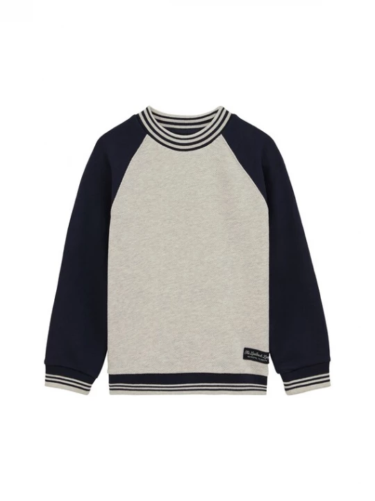 Obrázek produktu WE Fashion Mikina marine modrá / šedý melír