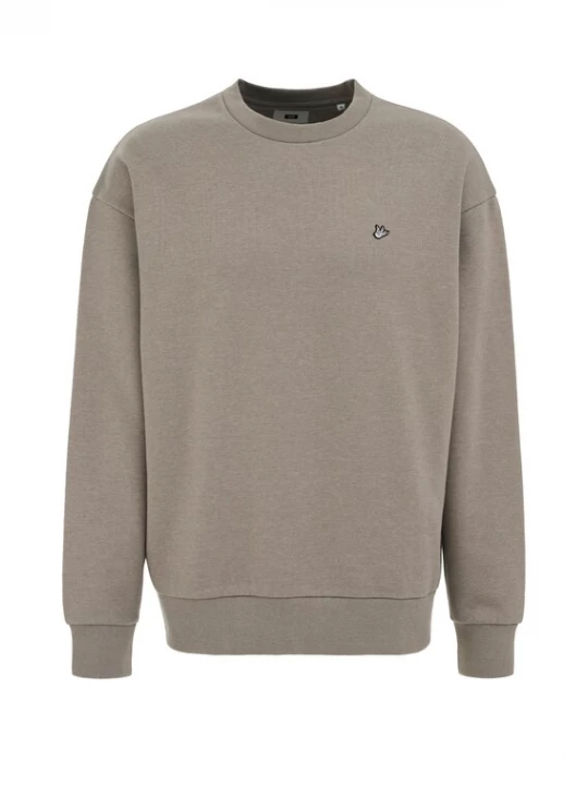 Obrázek produktu WE Fashion Mikina šedobéžová / černá / bílá