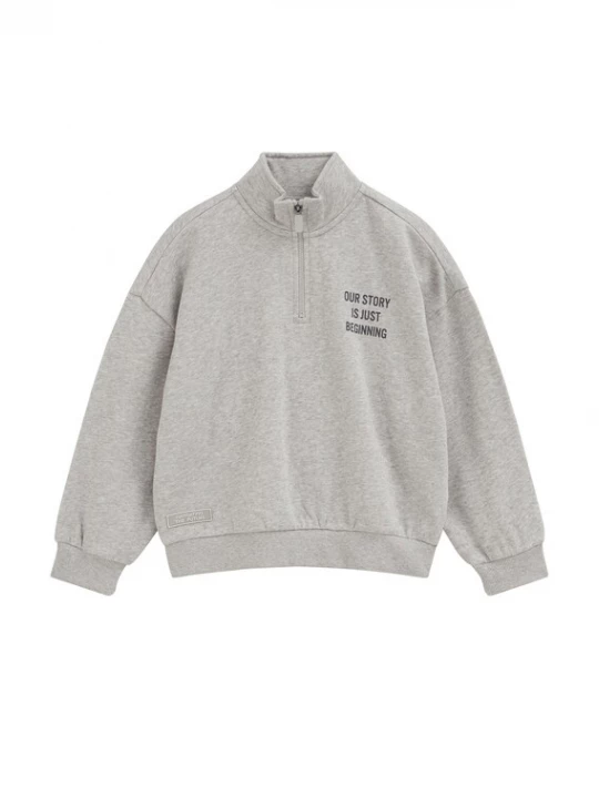 Obrázek produktu WE Fashion Mikina šedý melír / černá