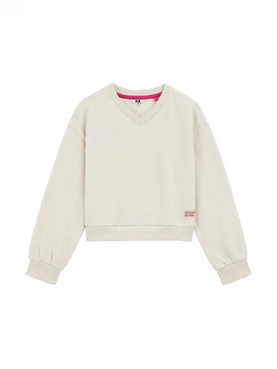 Obrázek produktu WE Fashion Mikina slonová kost / fialová / pink