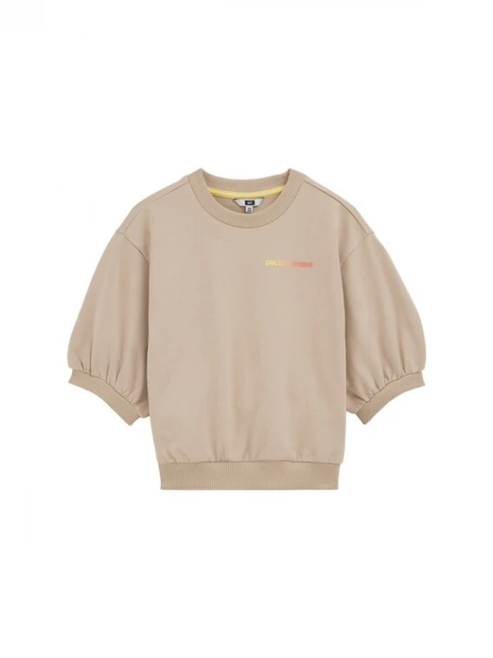 Obrázek produktu WE Fashion Mikina starobéžová / žlutá / grenadina