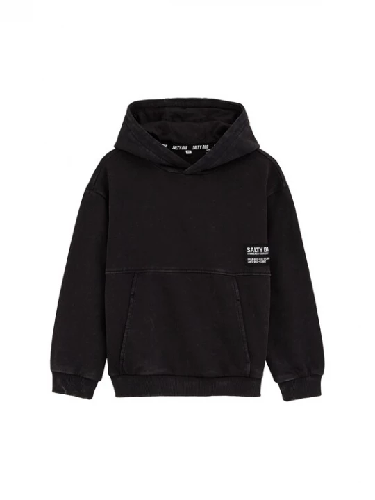 Obrázek produktu WE Fashion Mikina světle šedá / černá
