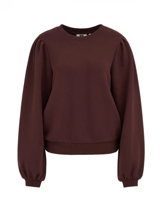 Obrázek produktu WE Fashion Mikina tmavě hnědá