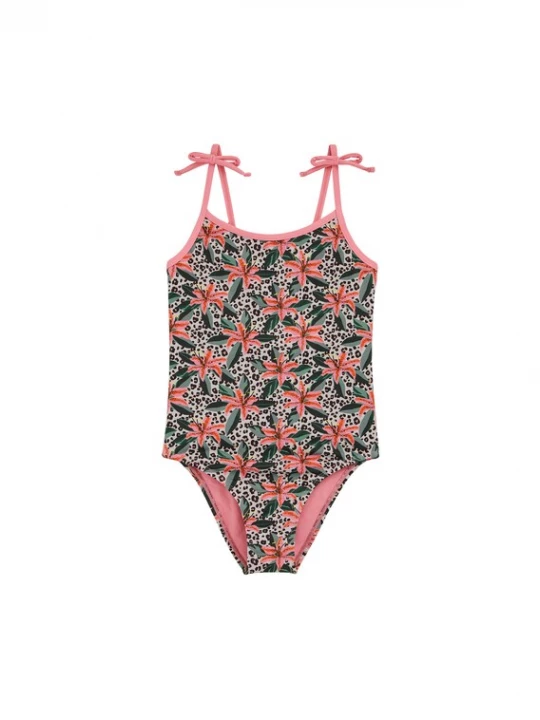 Obrázek produktu WE Fashion Plavky krémová / zelená / pink