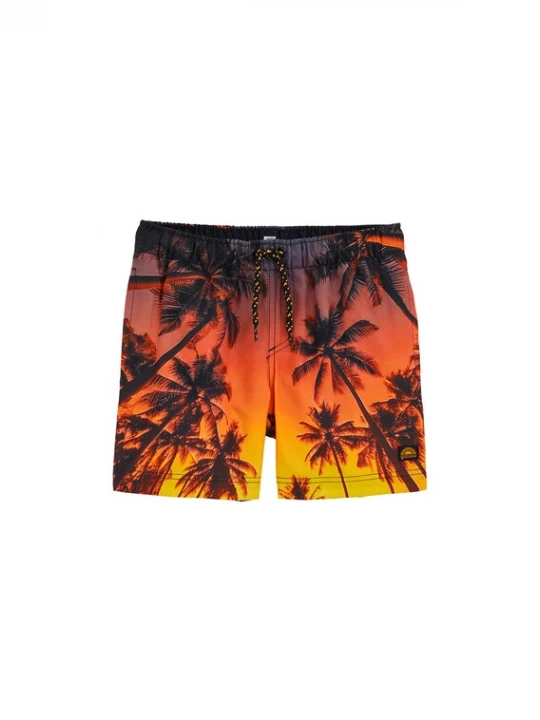 Obrázek produktu WE Fashion Plavky oranžová / svítivě oranžová / černá
