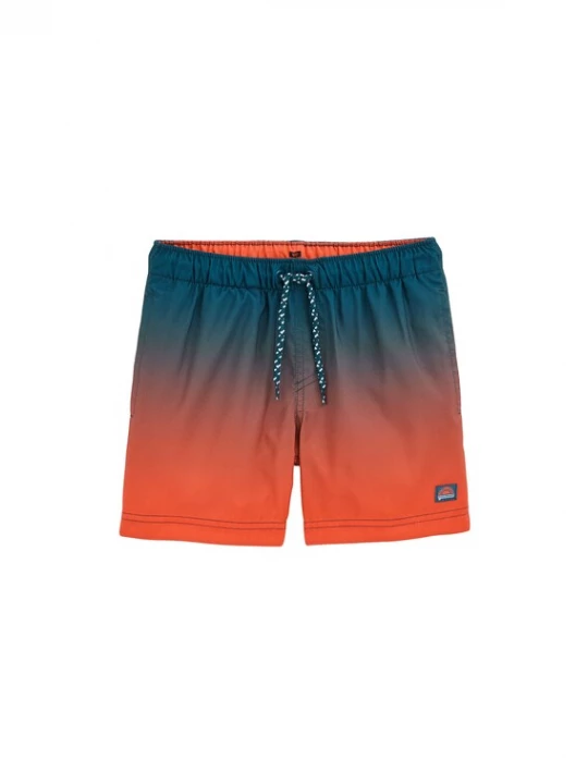 Obrázek produktu WE Fashion Plavky petrolejová / tmavě oranžová