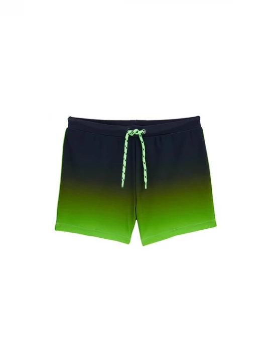 Obrázek produktu WE Fashion Plavky svítivě zelená / tmavě zelená