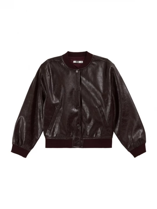 Obrázek produktu WE Fashion Přechodná bunda vínově červená