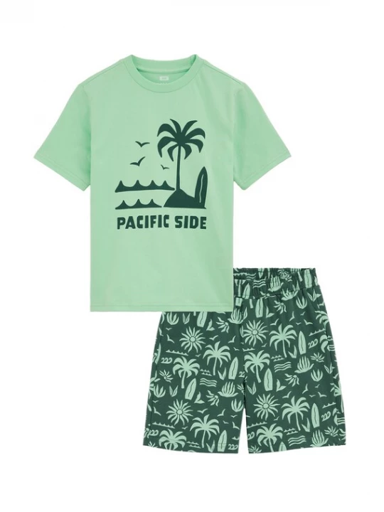 Obrázek produktu WE Fashion Pyžamo mátová / jedle