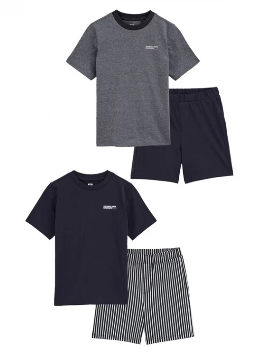 Obrázek produktu WE Fashion Pyžamo námořnická modř / bílá