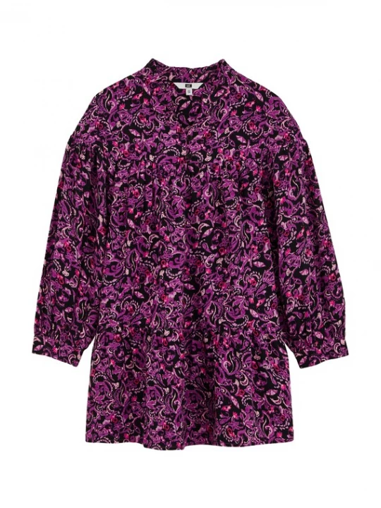Obrázek produktu WE Fashion Šaty fialová / lenvandulová / pink / černá