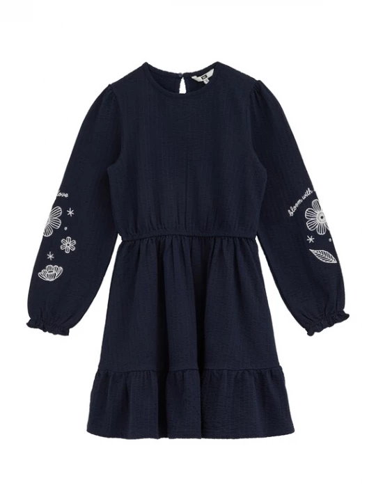 Obrázek produktu WE Fashion Šaty marine modrá / bílá