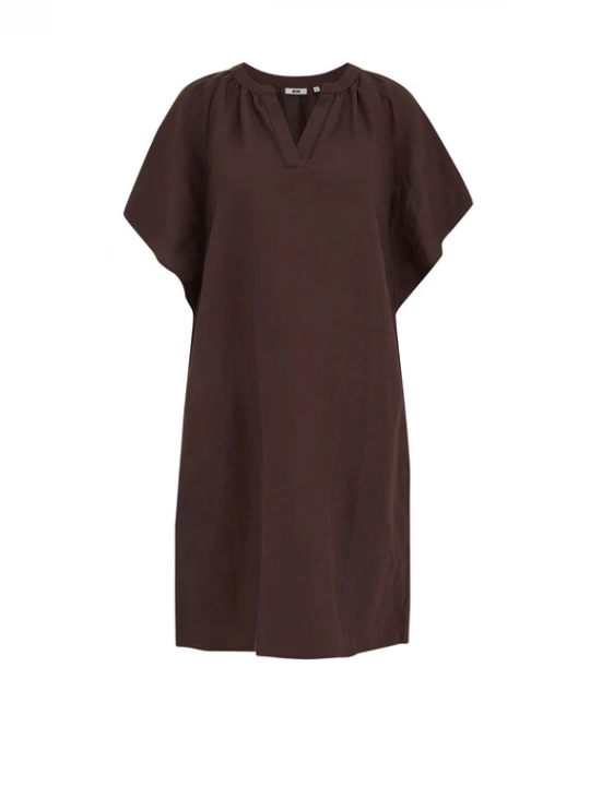 Obrázek produktu WE Fashion Šaty tmavě hnědá
