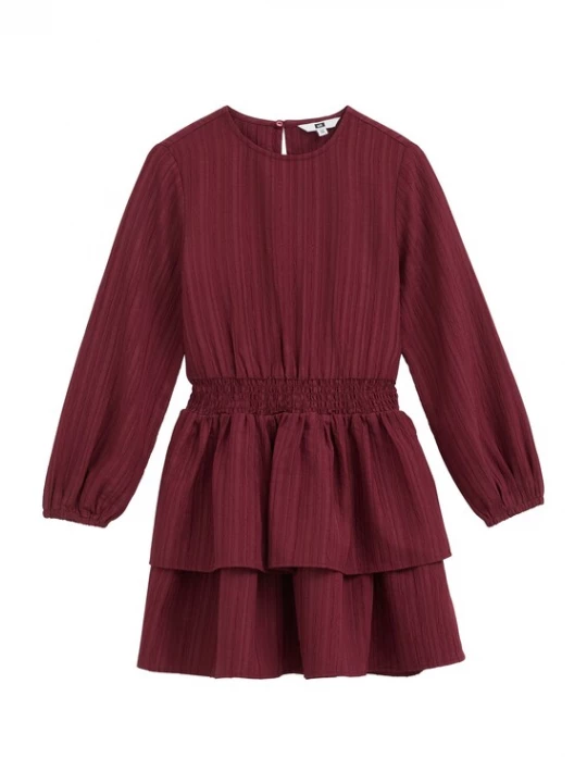 Obrázek produktu WE Fashion Šaty vínově červená