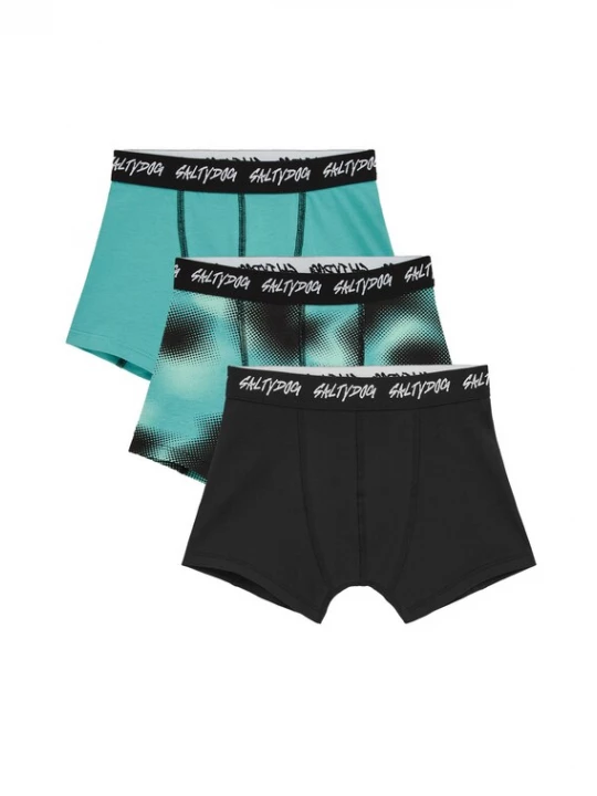 Obrázek produktu WE Fashion Spodní prádlo  tyrkysová / pastelově zelená / černá / bílá