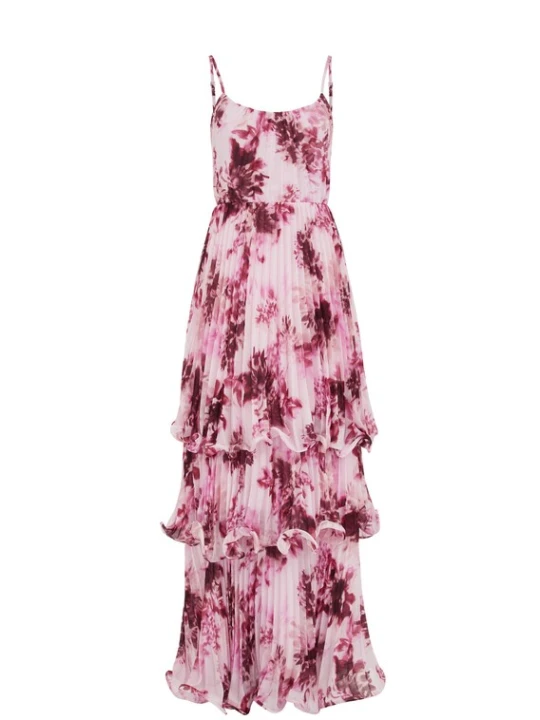 Obrázek produktu WE Fashion Společenské šaty růžová / magenta / pastelově růžová