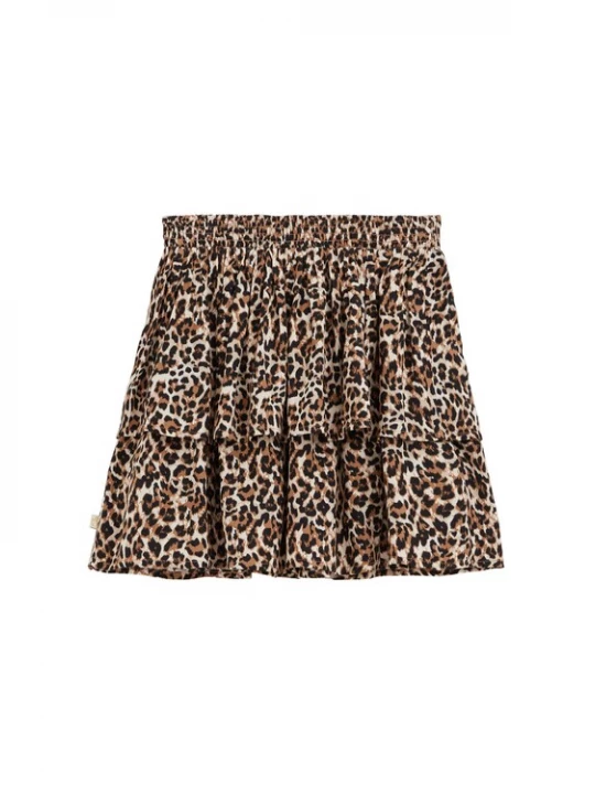 Obrázek produktu WE Fashion Sukně koňaková / světle hnědá / tmavě hnědá
