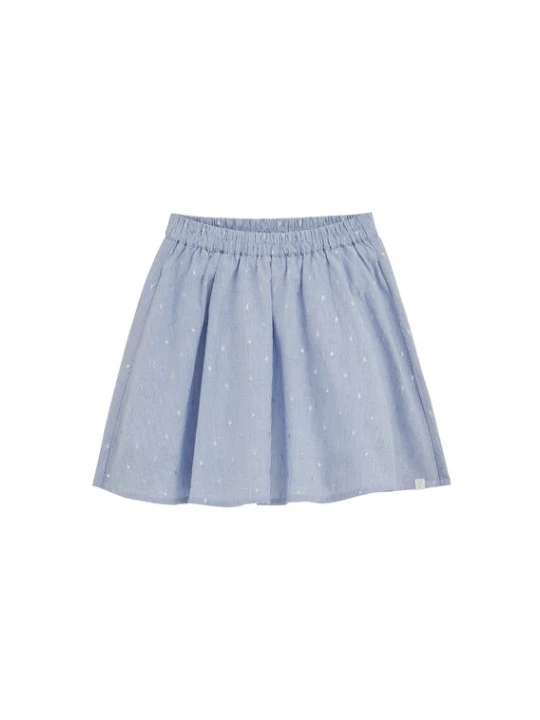 Obrázek produktu WE Fashion Sukně modrá / stříbrná / offwhite