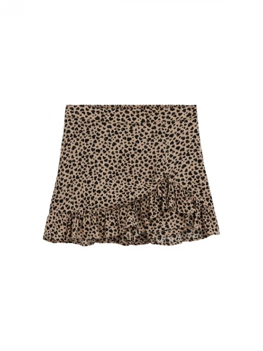Obrázek produktu WE Fashion Sukně světle hnědá / černá