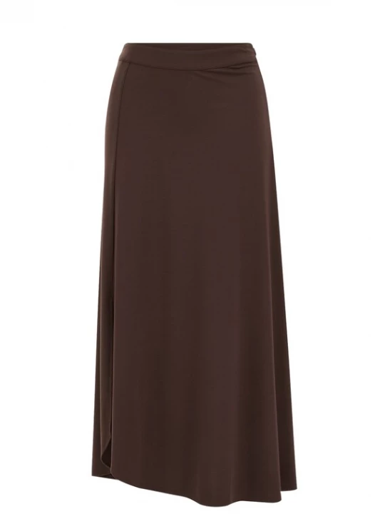 Obrázek produktu WE Fashion Sukně tmavě hnědá